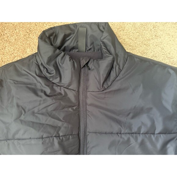 All in Motion Men Large Black Full Zip Midweight Puffer Jacket 3M Thinsulate - Picture 4 of 16